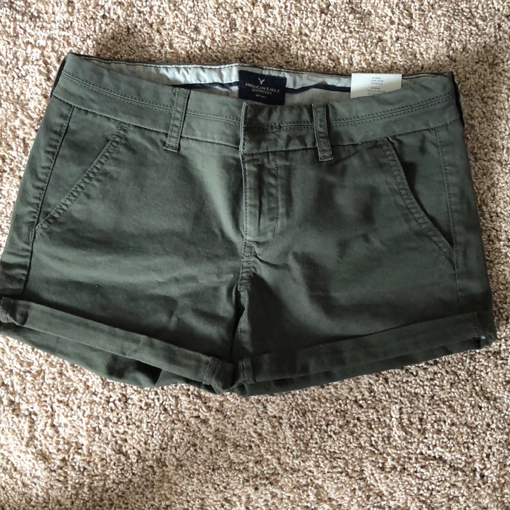 American Eagle midi shorts
